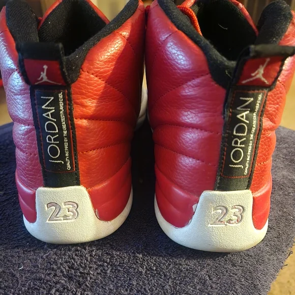 Retro Jordan 12 Gym Red And White. - Picture 6 of 7